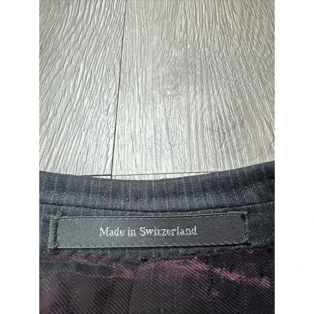 46L Ermenegildo Zegna 15 Milmil 15 Sport Coat Blazer Jacket Men's Gray Saks‎